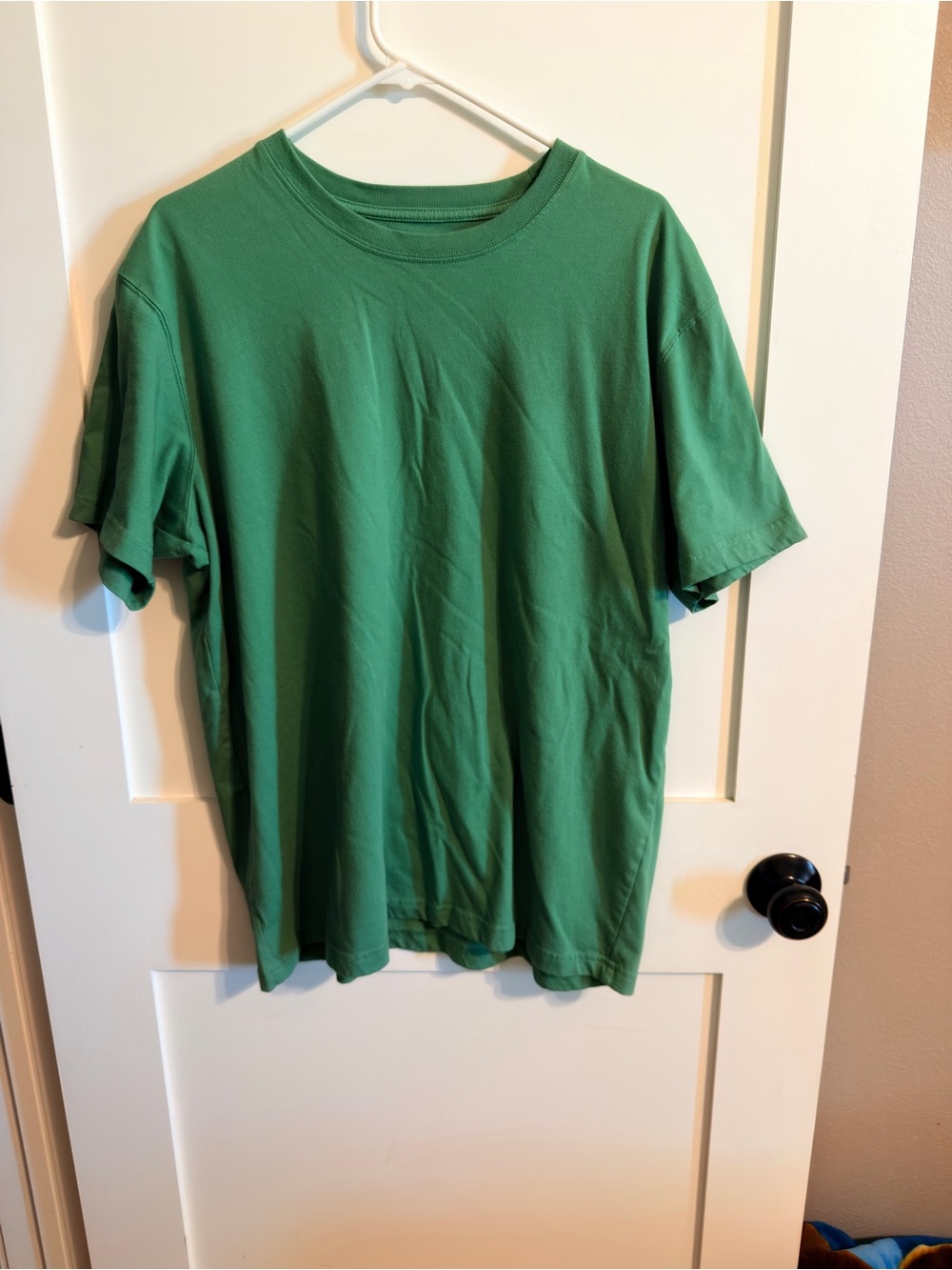 Everyday Green Crew Neck Short Sleeve Tee